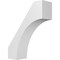 Ekena Millwork 5 1/2-in. W x 16-in. D x 20-in. H Westlake Architectural Grade PVC Knee Brace BRCP055X16X20WTL - alternate 1